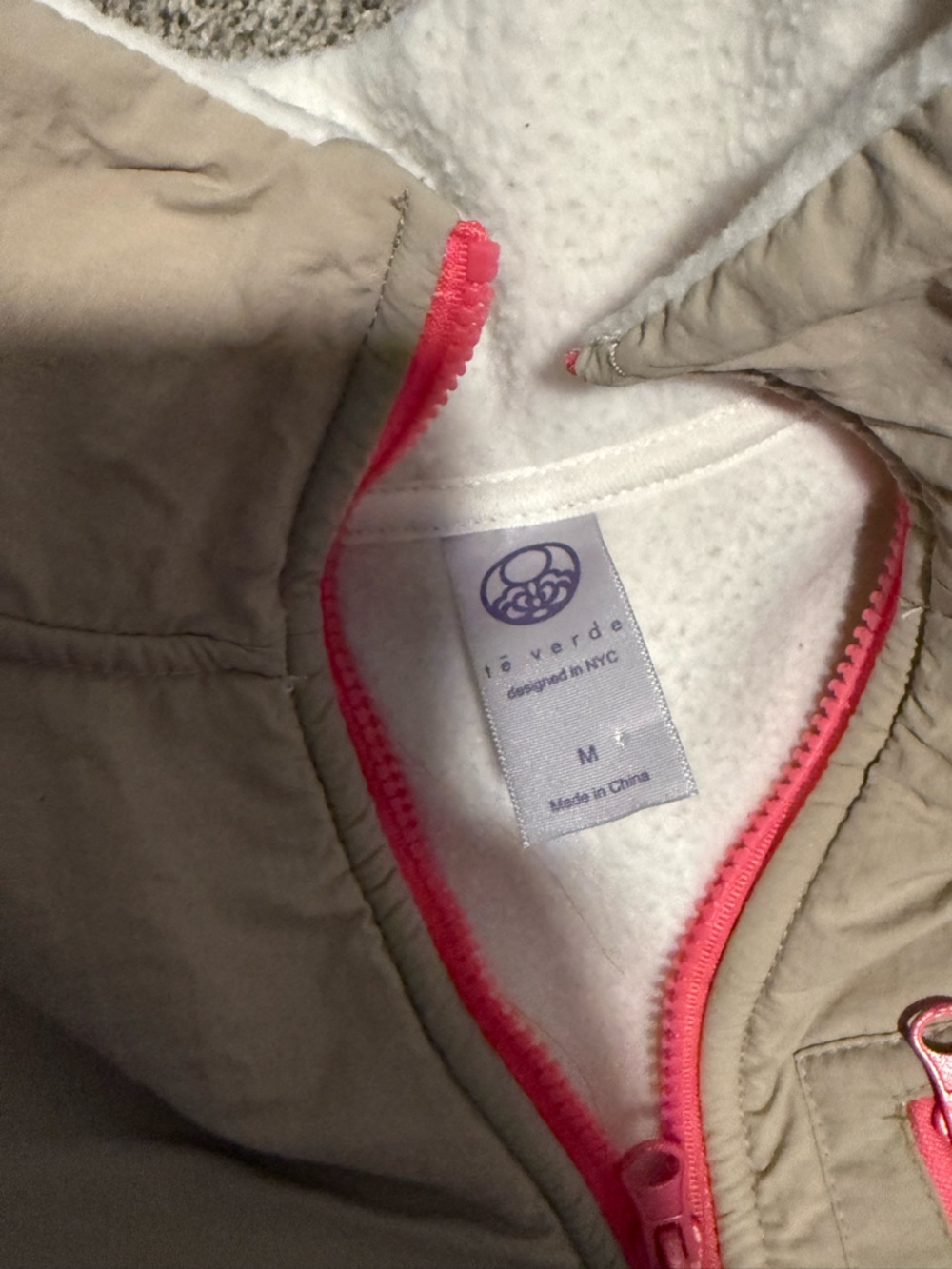 Fleece Zip Up - Picture 2 of 3